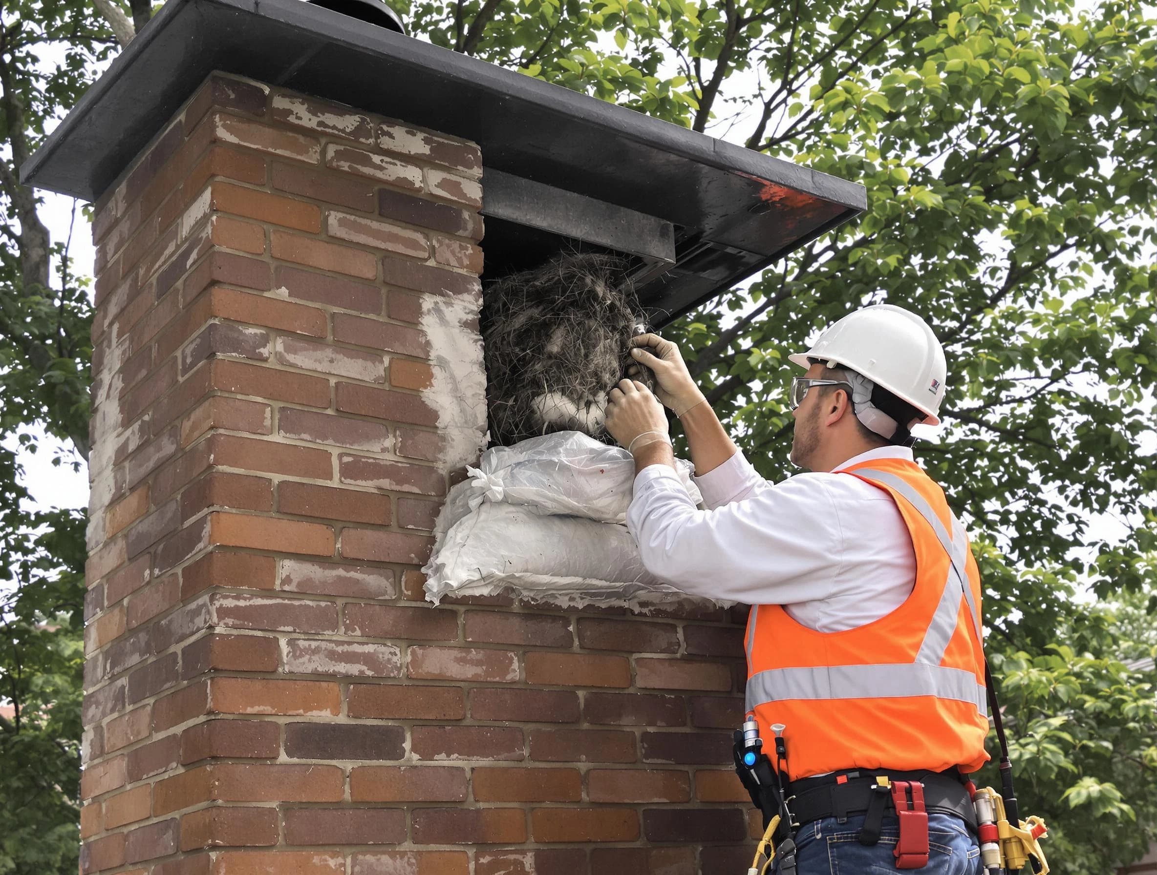 Humane removal of debris and animals by Midvale Chimney Sweep in Midvale, UT
