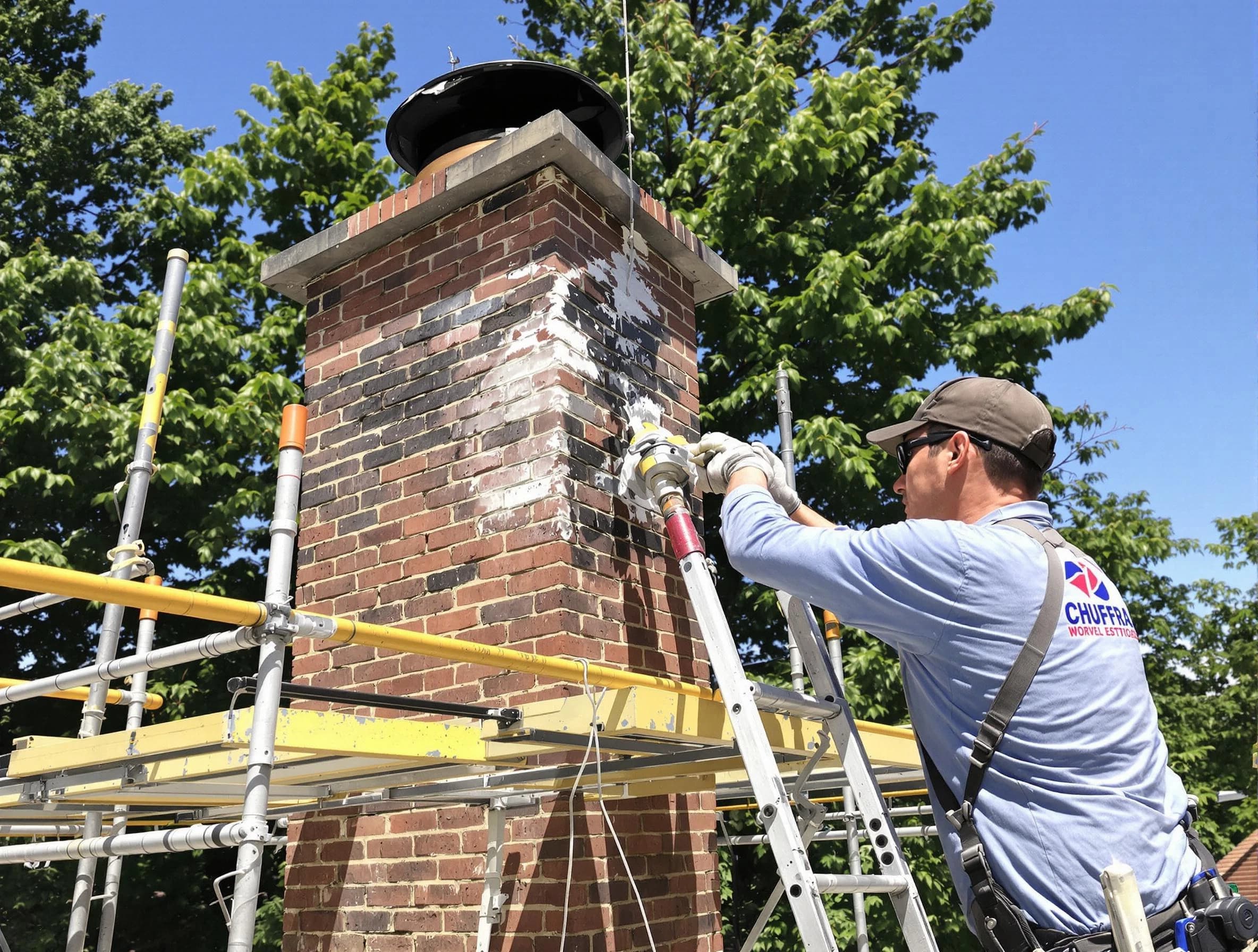 Structural chimney repair by Midvale Chimney Sweep in Midvale, UT