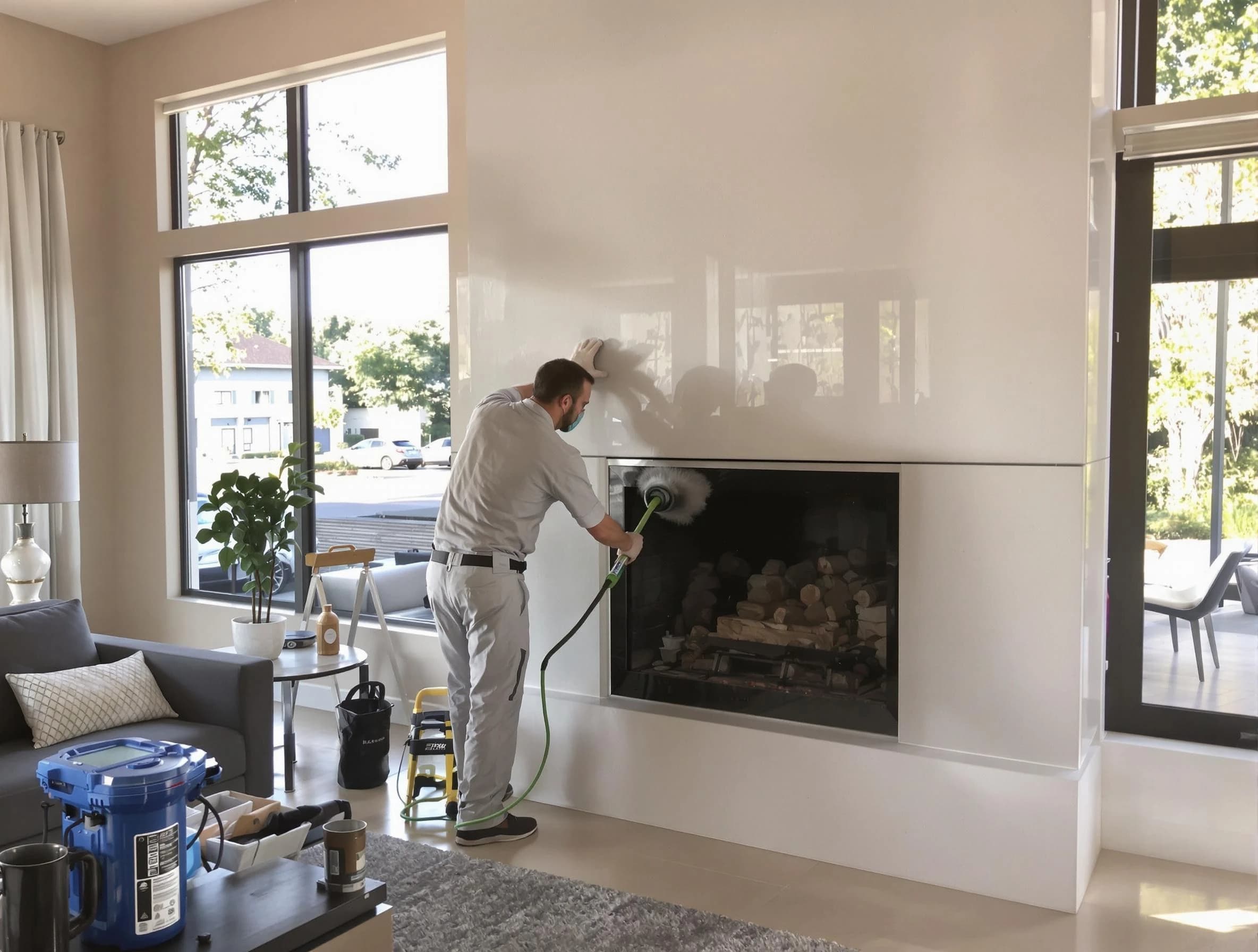 Midvale Chimney Sweep performing thorough soot removal in Midvale, UT