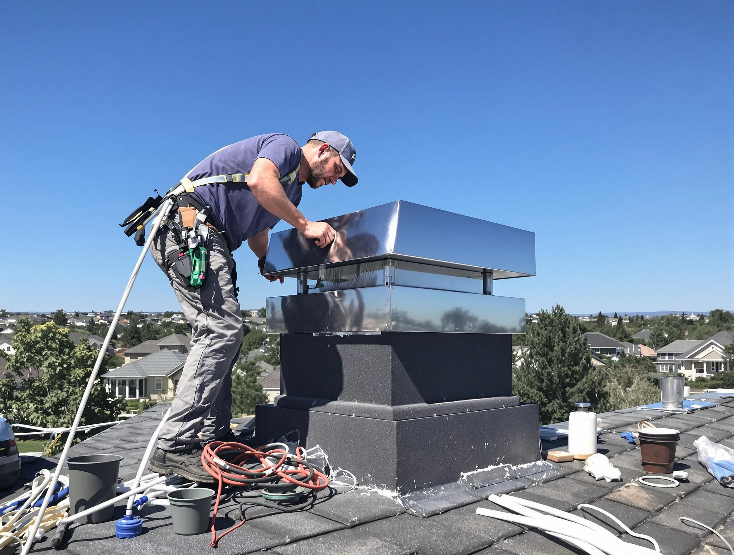 Chimney Cap Services in Midvale