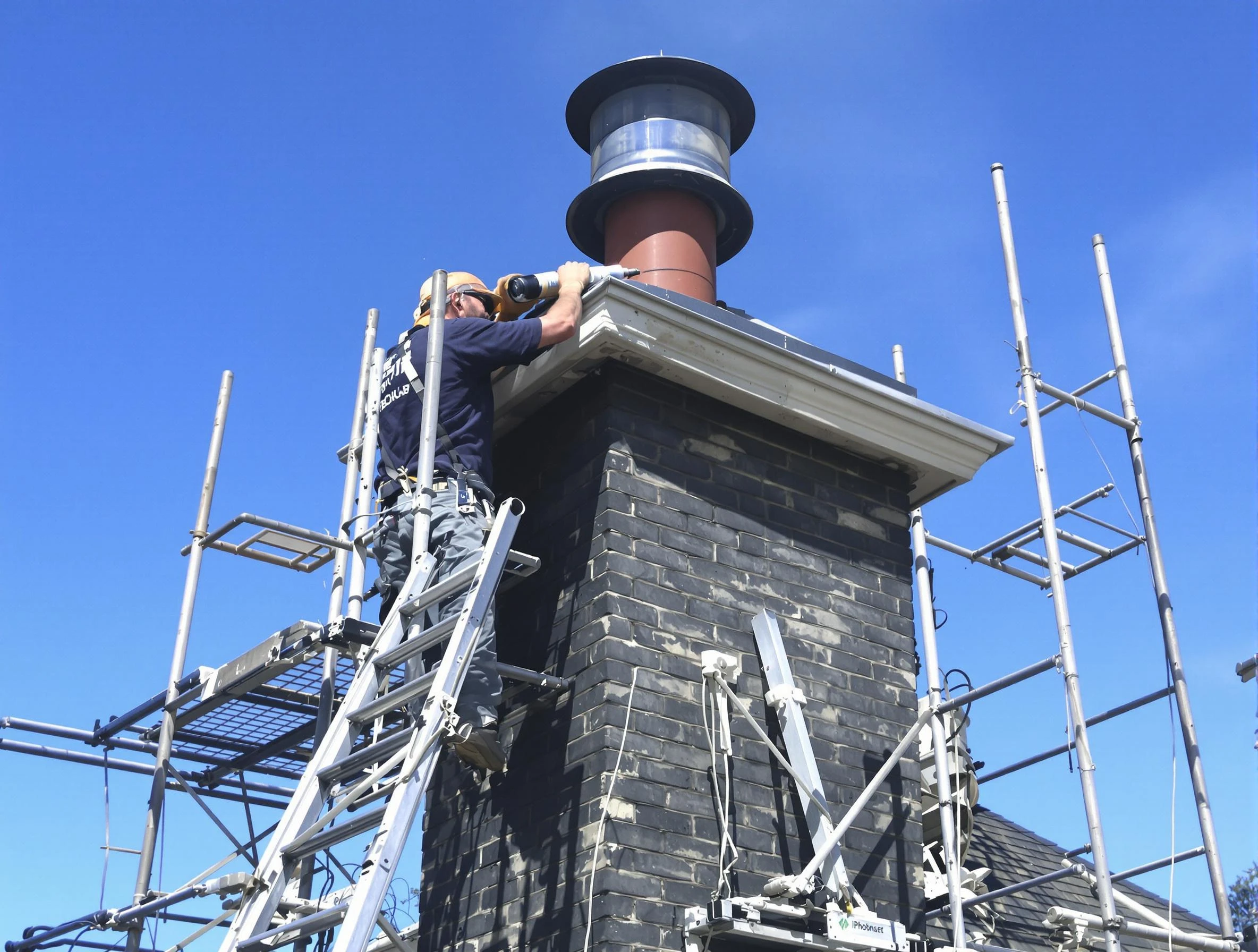 Sturdy chimney crown finished by Midvale Chimney Sweep in Midvale, UT